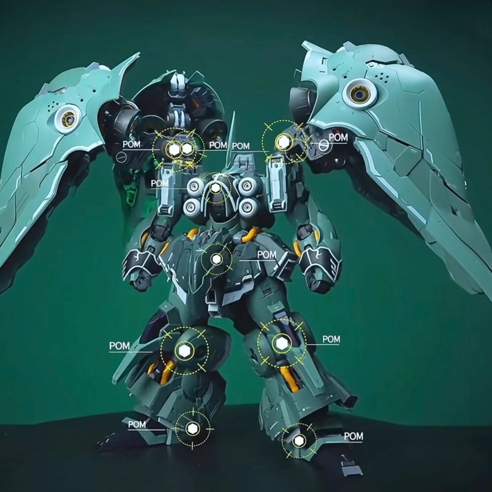 AXIS MODEL WORKS Kshatriya 1/100 Scale Luminous Model Kit - OSIRIS AERIAL DOMINATOR Third Party Model Kit