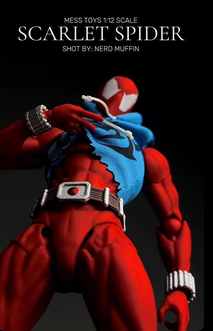 Mess Toys Scarlet Hero Scarlet Spider Action Figure PRE-ORDER RELEASE NOV 1