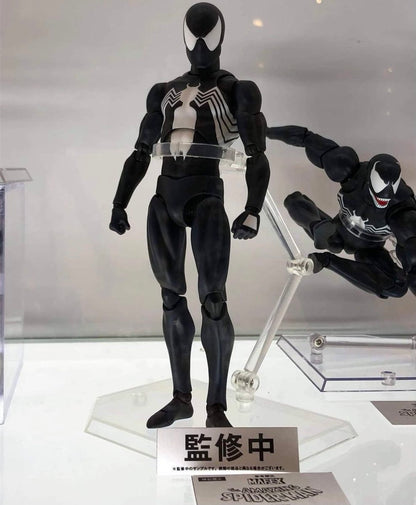 Ct Toys Spider 147 Symbiotic Black Suit Action Figure