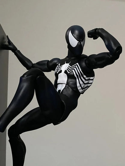 Ct Toys Spider 147 Symbiotic Black Suit Action Figure