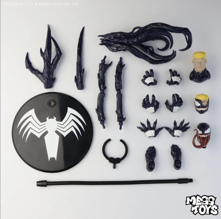 Mess Toys Lethal Neighbour Symbiotic Villain Action Figure