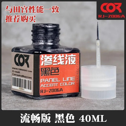 40ml Panel Line Paint For Model Kits