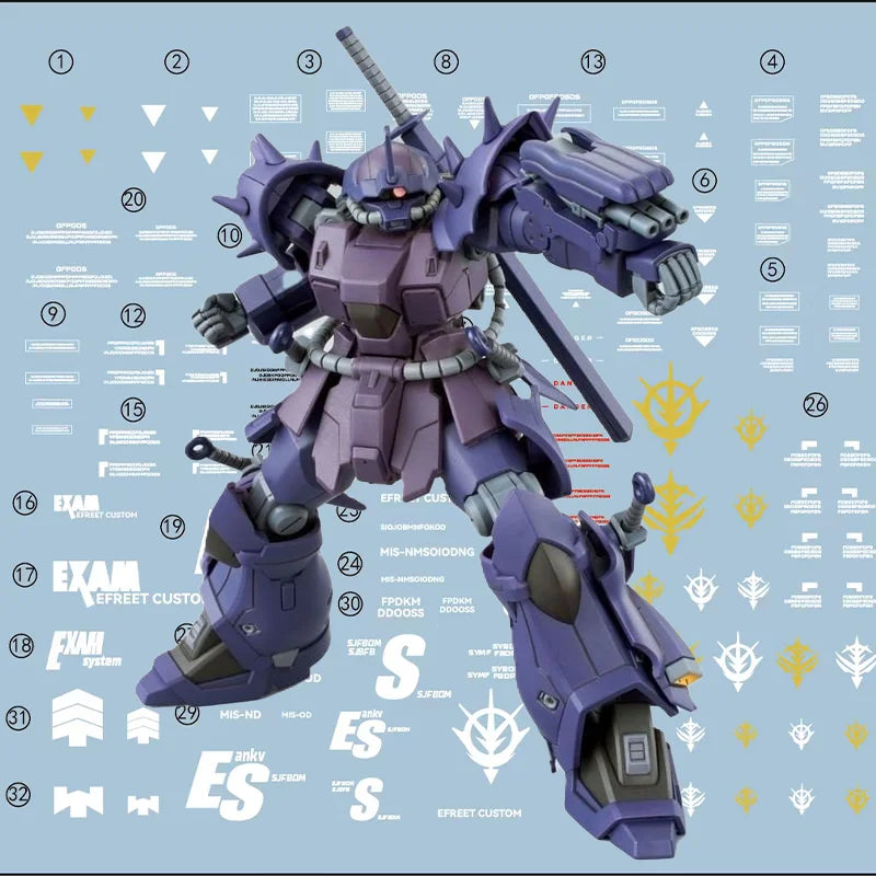 HG 1/144 Efreet Nacht Mech