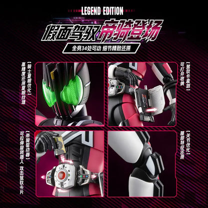 Blokees Hero Kamen Rider Legend Edition - Kamen Rider Decade Posable Model Kits