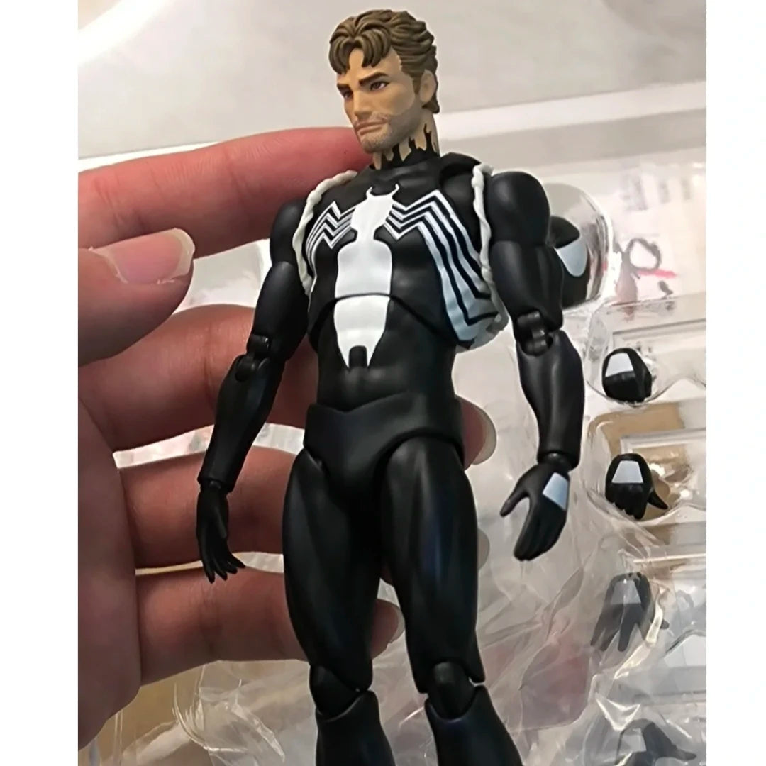 Ct Toys Spider 147 Symbiotic Black Suit Action Figure