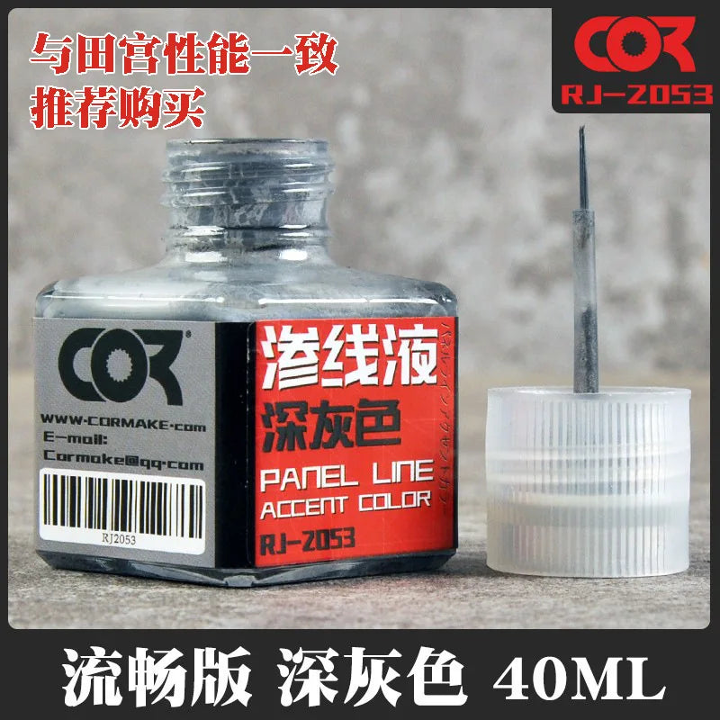 40ml Panel Line Paint For Model Kits