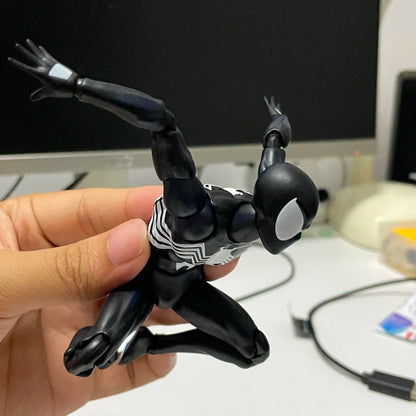 Ct Toys Spider 147 Symbiotic Black Suit Action Figure