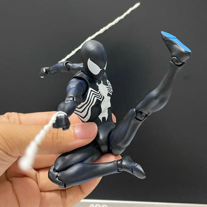 Ct Toys Spider 147 Symbiotic Black Suit Action Figure