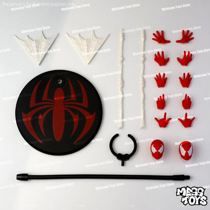Mess Toys Scarlet Hero Scarlet Spider Action Figure