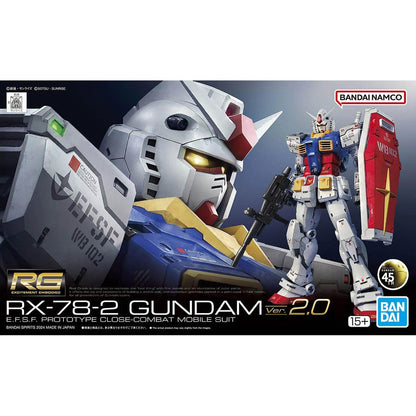 Bandai - Real Grade 1/144 RX-78-2 Gundam Version 2.0